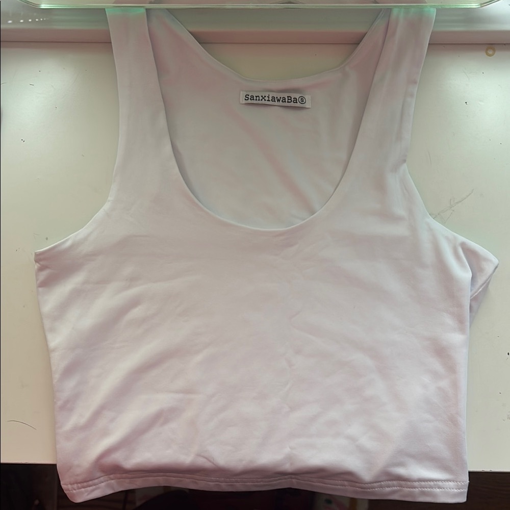 Women's White Tank Top